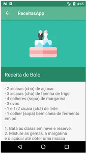 ReceitasApp screenshot 1