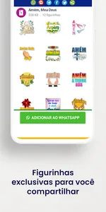 Figurinhas de Amém screenshot 3