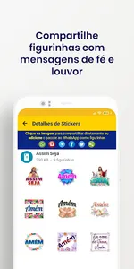 Figurinhas de Amém screenshot 4