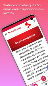 Textos de Amor screenshot 1