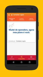 Cantadas Legais screenshot 1
