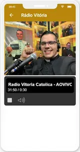 Rádio e TV Vitória Católica screenshot 2