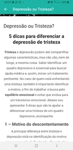 MINHA CURA Depressão Ansiedade screenshot 15