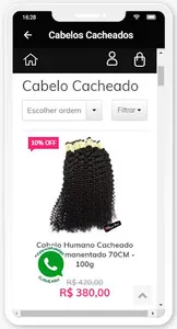 Shop Mega Hair screenshot 2