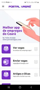 Portal Vagas 2.0 screenshot 1