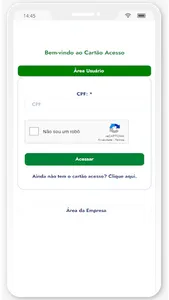 Cartão Acesso screenshot 1