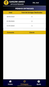GARÇOM AMIGO ENTREGADOR screenshot 1