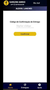 GARÇOM AMIGO ENTREGADOR screenshot 2