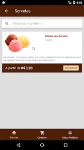 Sorveteria Sensação Gelada screenshot 1