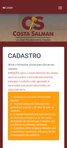 Costa Salman Leilões screenshot 1