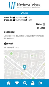 Medeiros Leilões screenshot 2