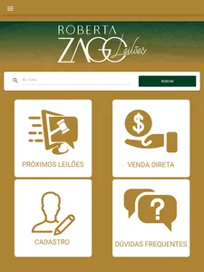 Roberta Zago Leilões screenshot 3