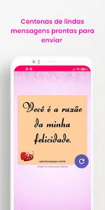 Recados e Mensagens de Amor screenshot 2