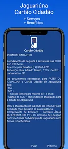 Jaguariúna Cartão Cidadão screenshot 0