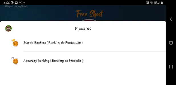 Lance de Basquete screenshot 3