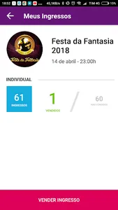 Comissário BaladAPP screenshot 2
