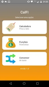 Calfi - Calculadora de financi screenshot 0
