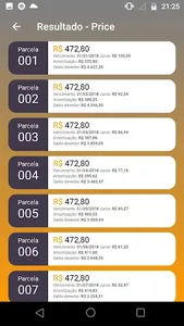 Calfi - Calculadora de financi screenshot 2
