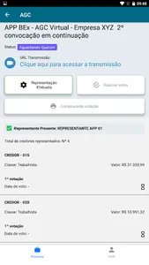 BEx - Assembleia Virtual screenshot 4