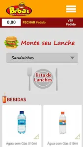 Bibas Delivery Lanches screenshot 1