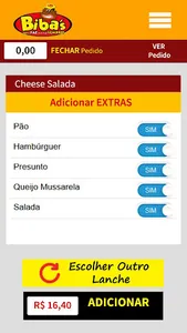 Bibas Delivery Lanches screenshot 2
