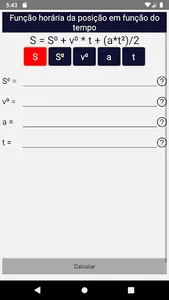 Fisicando - Fórmulas de Física screenshot 2