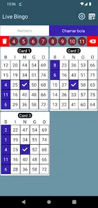 Live Bingo screenshot 1