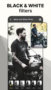 Black and White Photo Editor screenshot 6