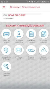 Bradesco Financiamentos screenshot 2