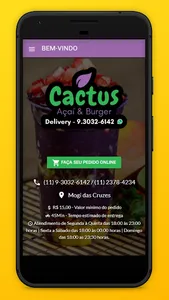 Cactus Açaí Burger screenshot 0
