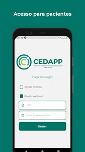 CEDAPP screenshot 1