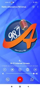 Rádio Alternativa FM Giruá screenshot 2