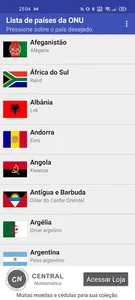 Moedas da ONU screenshot 0