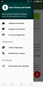 Finanças da Família screenshot 1