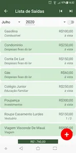Finanças da Família screenshot 3
