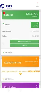 Central do Assinante CIENT screenshot 2