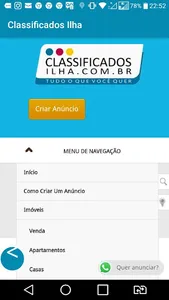 Classificados Ilha screenshot 1