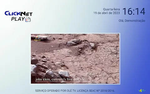 clicknet play tv screenshot 1