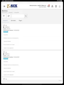 Six Gestão Condominial screenshot 8