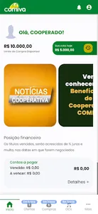 App do Cooperado - Comiva screenshot 1