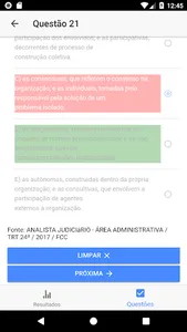 Concurso CLDF Consultor Tecnic screenshot 1