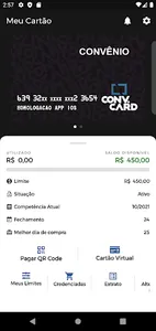 Meu Cartão Convcard screenshot 0