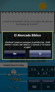 El Ahorcado Preguntas Biblia screenshot 13