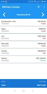 Minhas Contas screenshot 0