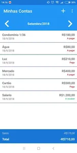 Minhas Contas Premium screenshot 0
