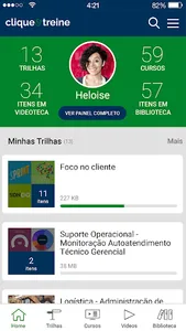 Clique e Treine screenshot 1