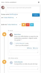 Edu3 - Portal Acadêmico screenshot 1