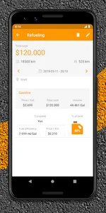 Drivvo - car management screenshot 6