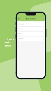 Easy Checklist screenshot 0