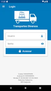 Transportes Diversos - Datamob screenshot 1